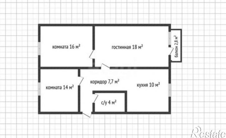 3-комн квартира Депутатская улица, 4,  д. 4