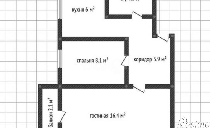 2-комн квартира ул Кирпичная, 82,  д. 82