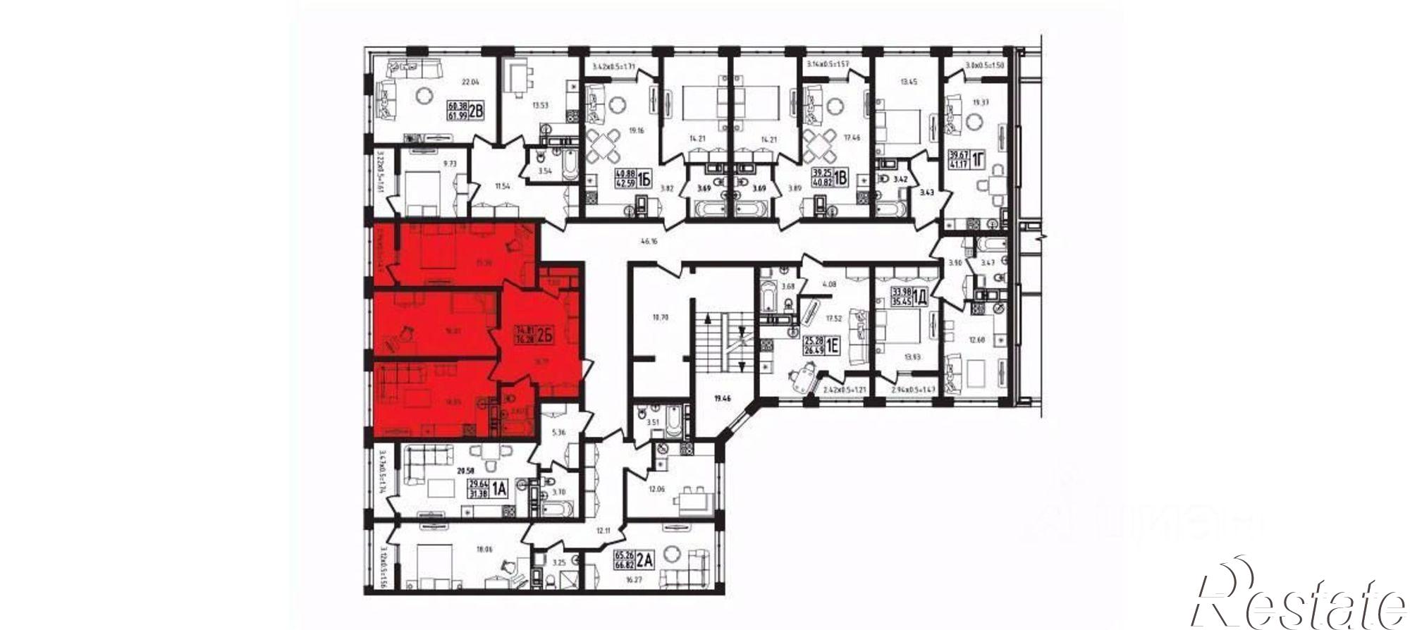 Купить квартиру за 9 992 680 рублей на улица К.А. Васильева, 1 к2