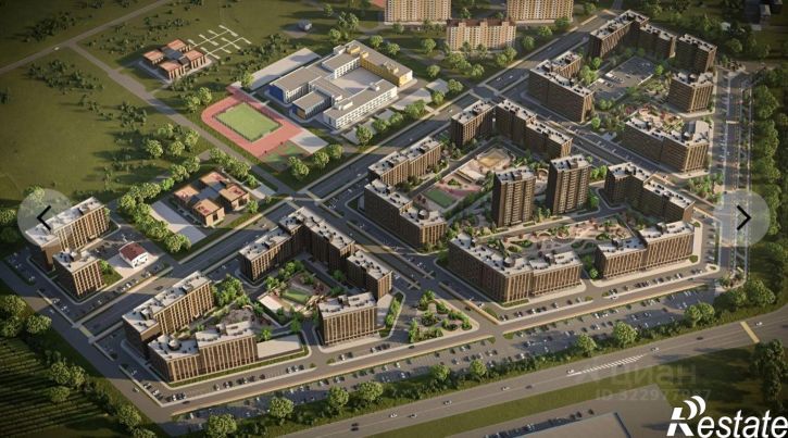 1-комн квартира в новом доме улица К.А. Васильева, 1 к5,  д. 1 к5