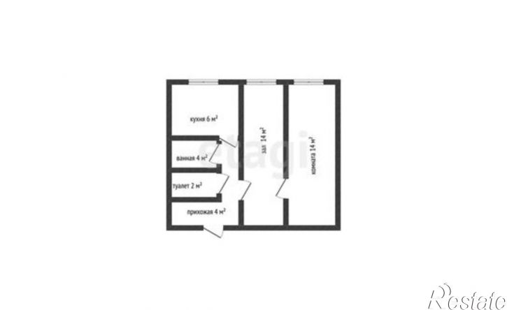 2-комн квартира ул Пролетарская, 340,  д. 340