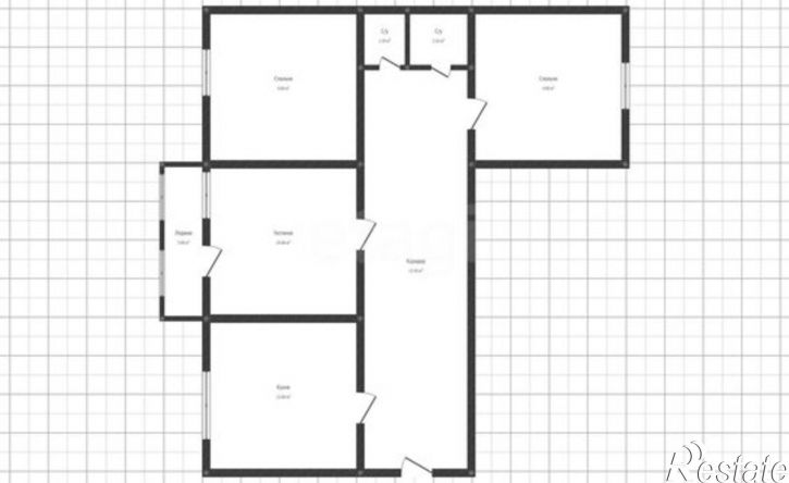 3-комн квартира ул Михайлова, 3,  д. 3