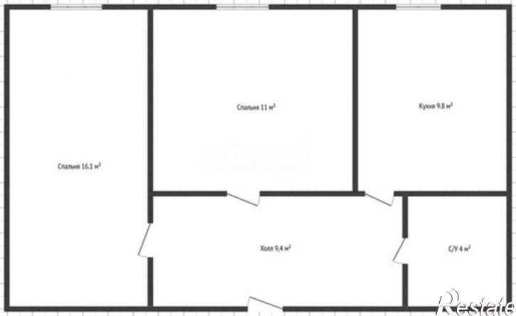 2-комн квартира пер 7-й, 14,  д. 14