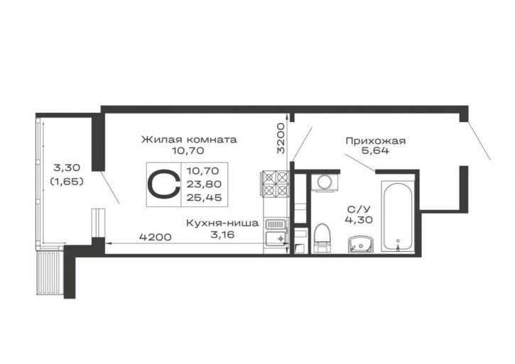 Студия Авиационный переулок, д.1