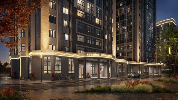 3-комн квартира в новом доме Авиационный переулок, д.1