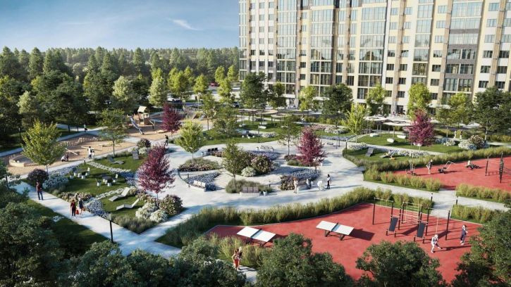 1-комн квартира в новом доме Авиационный переулок, д.1