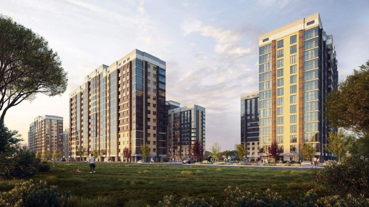 3-комн квартира в новом доме Авиационный переулок, д.1