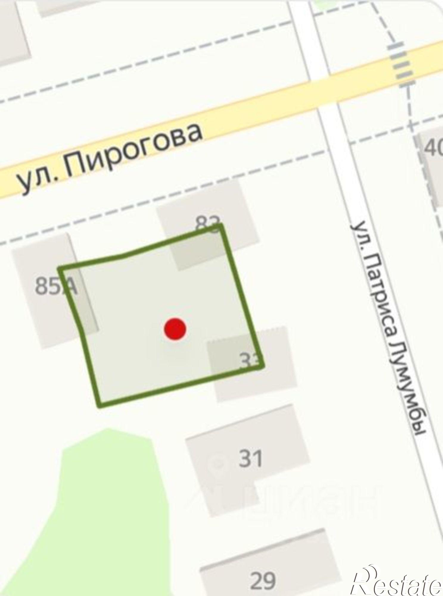 Купить землю, земельный участок за 6 800 000 рублей на улица Пирогова, 83