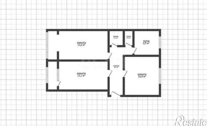 3-комн квартира ул Герцена, 98,  д. 98