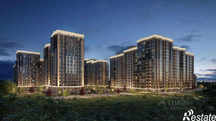 1-комн квартира в новом доме ЖК Долина, 7