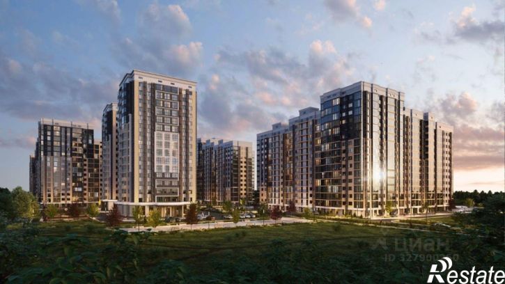1-комн квартира в новом доме ЖК Долина, 7