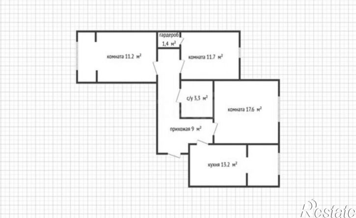 3-комн квартира ул Пионерская, 417,  д. 417