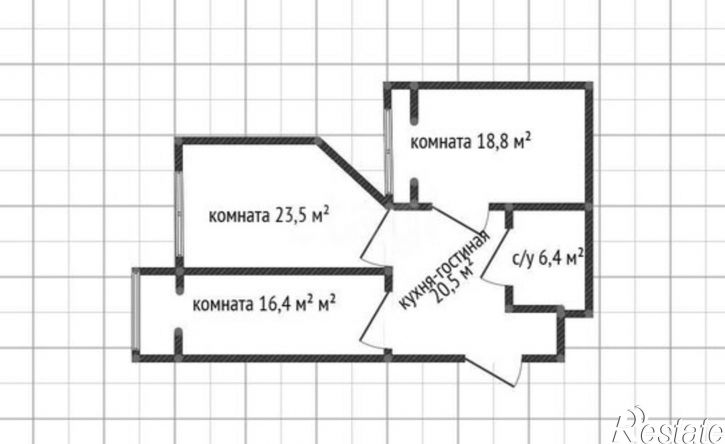 3-комн квартира улица 3-го Интернационала, 165,  д. 165