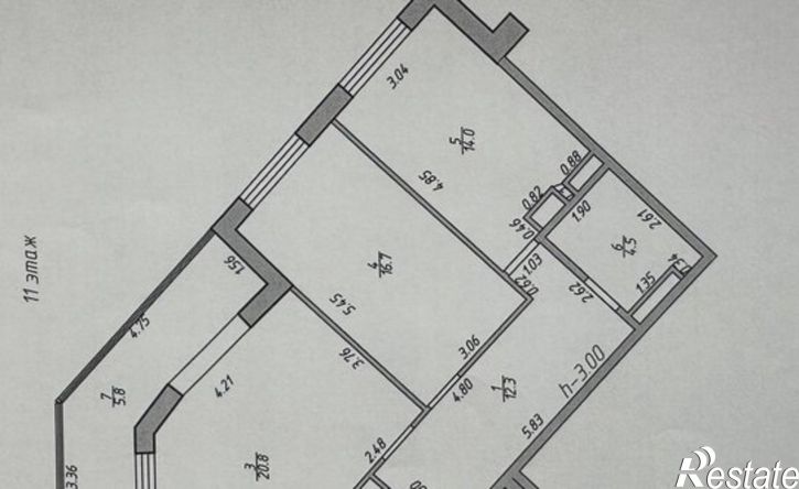 2-комн квартира ул Пирогова, 13,  д. 13