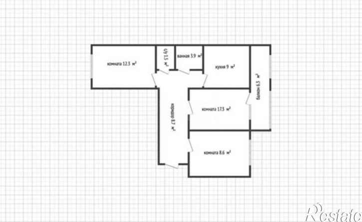 3-комн квартира Пионерская улица, 381,  д. 381