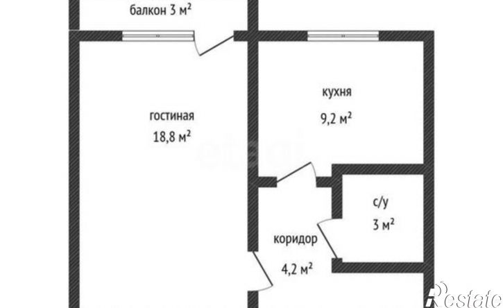 1-комн квартира улица 12 Марта, 134/1,  д. 134/1