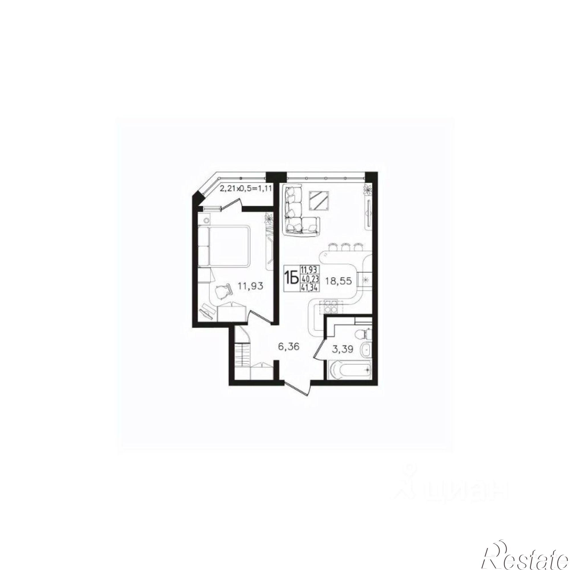 Купить квартиру за 8 474 700 рублей