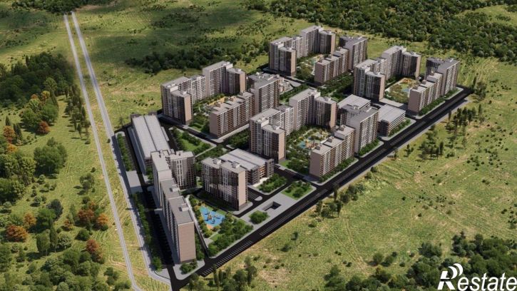 1-комн квартира в новом доме ЖК Горные Высоты