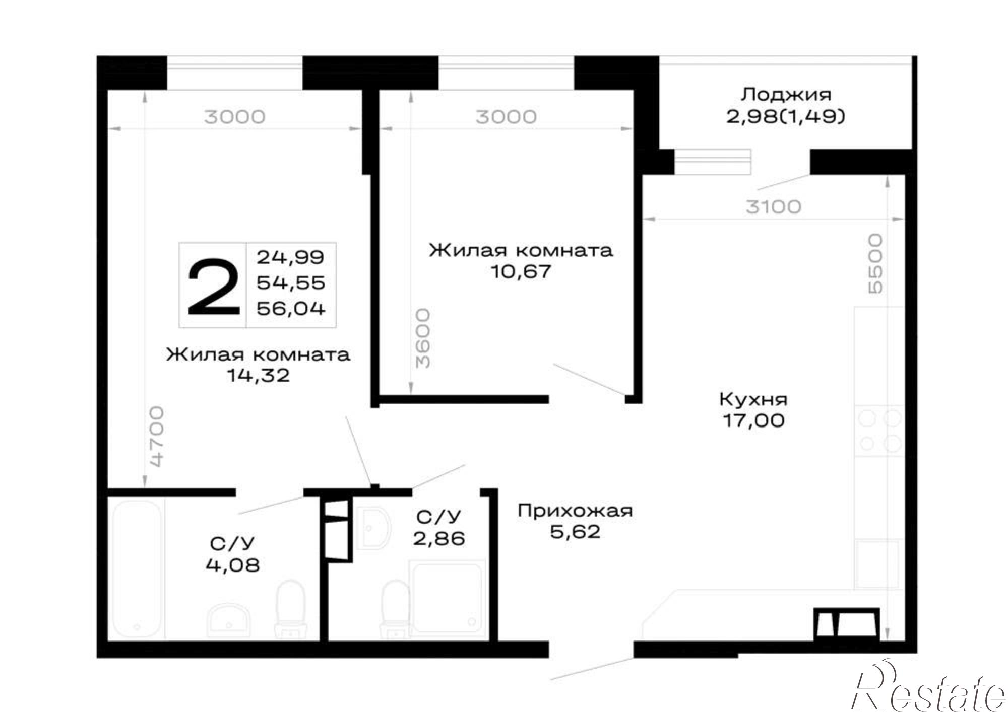 Купить квартиру за 7 005 000 рублей на обход Майкопа, д.к5.1