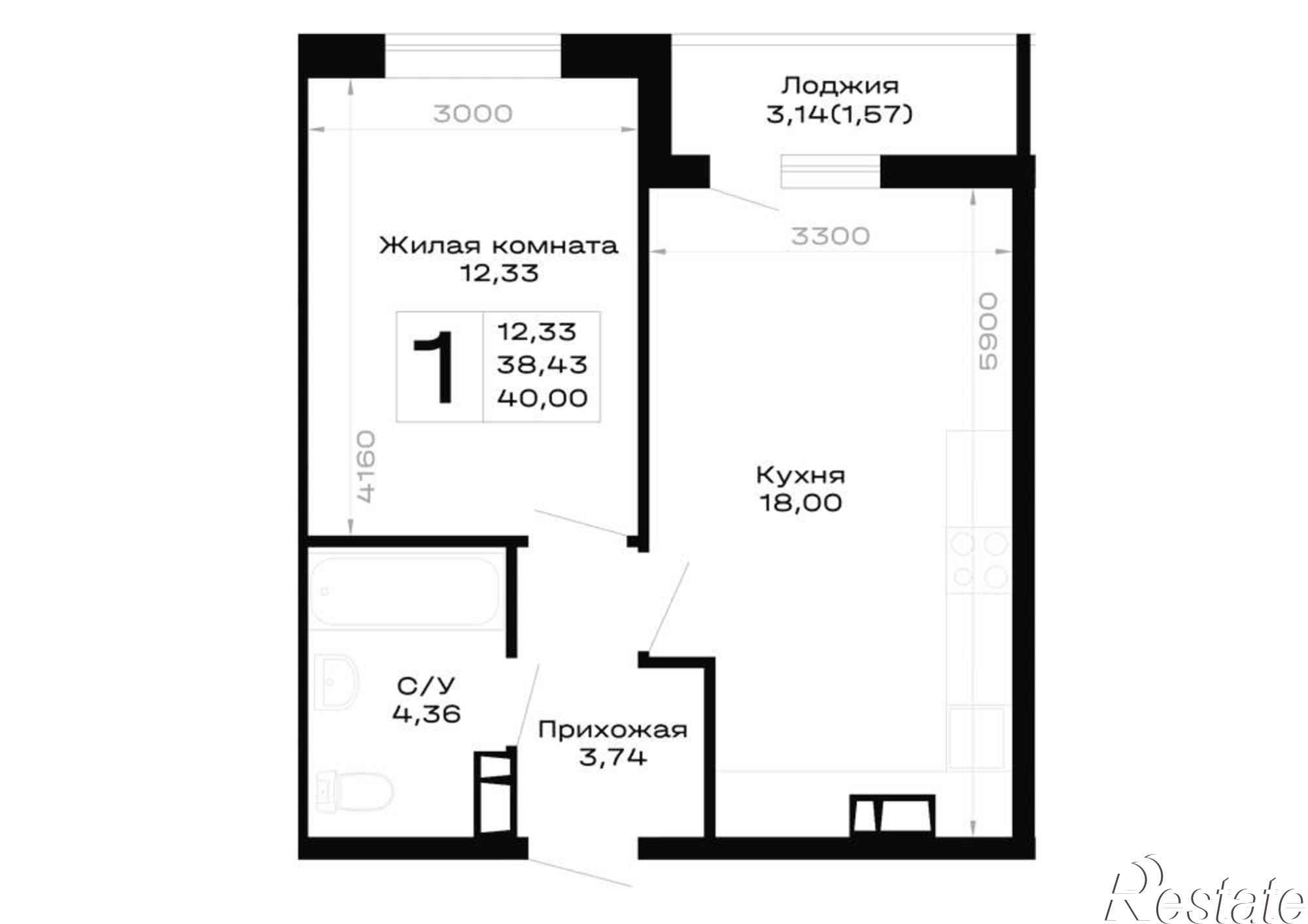 Купить квартиру за 5 600 000 рублей на обход Майкопа, д.к5.1