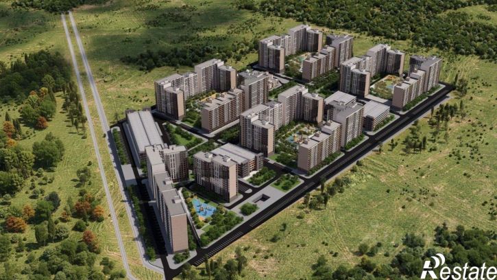 2-комн квартира в новом доме ЖК Горные Высоты