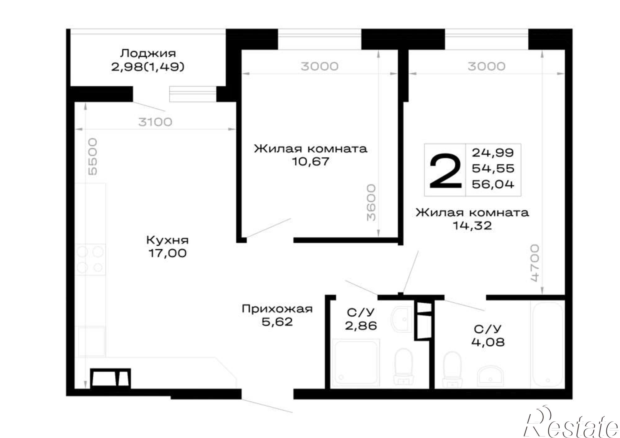 Купить квартиру за 7 285 200 рублей на обход Майкопа, д.к5.1