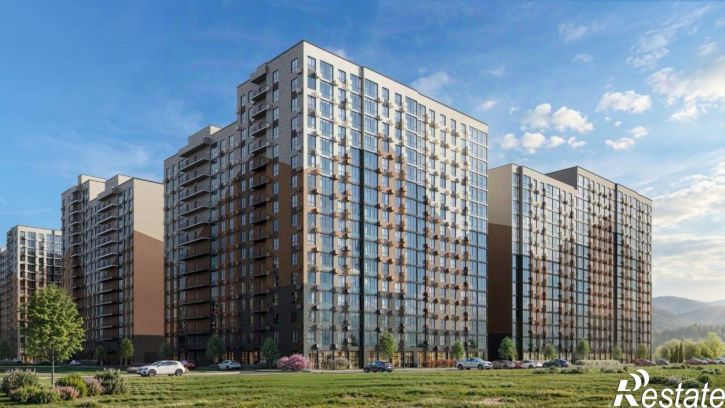 2-комн квартира в новом доме ЖК Горные Высоты