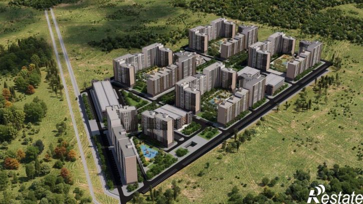 1-комн квартира в новом доме ЖК Горные Высоты